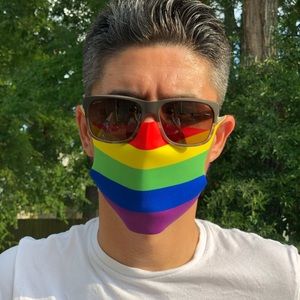 Bundle of 2 elastic strap masks. For sheild